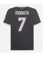 Billige AC Milan Alvaro Morata #7 Tredjedrakt 2024-25 Kortermet